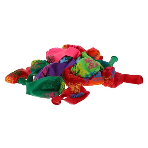 Kisangel 100 Stück 12 Neujahrsballons Urlaub Frohes Neues Jahr 2025 Party Rosa Weihnachten 2025 Luftballons Weihnachtsballons Gefüllt Groß Schwarzgoldene Luftballons Emulsion von Kisangel