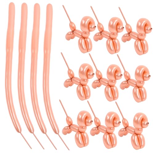 Kisangel 100 Stück Ballon Aus Metallstreifen Dekorative Luftballons Lange Ballondekore Luftballons Für Geburtstagsfeiern Partyballons Party Lange Luftballons Latexballons Emulsion Rose Gold Kisangel 100 Stück Ballon Aus Metallstreifen Dekorative Luftballons Lange Ballondekore Luftballons Für Geburtstagsfeiern Partyballons Party Lange Luftballons Latexballons Emulsion Rose Gold von Kisangel