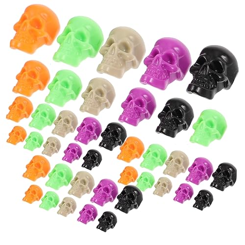 Kisangel 100 Stück Mini Halloween Schädel Deko Realistische Skelettköpfe für Gruselige Dekorationen für Partys und Diy Projekte für Garten und Innenräume Kisangel 100 Stück Mini Halloween Schädel Deko Realistische Skelettköpfe für Gruselige Dekorationen für Partys und Diy Projekte für Garten und Innenräume von Kisangel