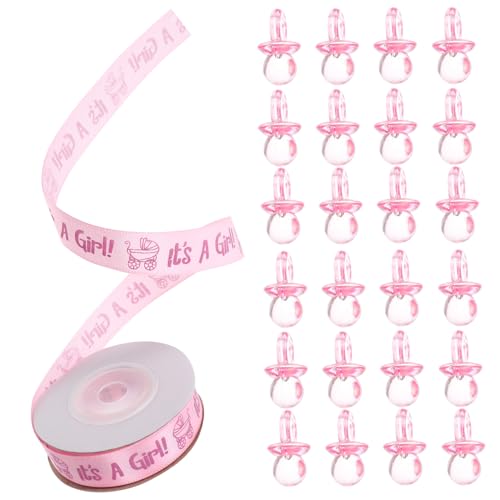 Kisangel 100Stücke Mini Transparente Babyparty Deko mit DIY Band Geschenkidee für Mädchen Spielzeuge für Duschen Geburtstagsfeiern und Mehr Kisangel 100Stücke Mini Transparente Babyparty Deko mit DIY Band Geschenkidee für Mädchen Spielzeuge für Duschen Geburtstagsfeiern und Mehr von Kisangel