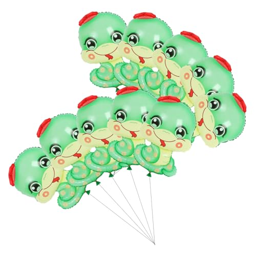 Kisangel 10Stücke Schlangen Luftballons für Neujahr Folienballons mit Thema Dekoration für Silvester und Babypartys Einfache Handhabung und Festliche Kisangel 10Stücke Schlangen Luftballons für Neujahr Folienballons mit Thema Dekoration für Silvester und Babypartys Einfache Handhabung und Festliche von Kisangel
