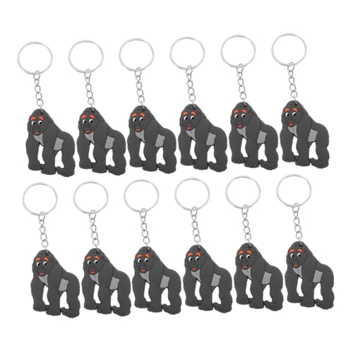 Kisangel 12 Stück Teiliges Gorilla Schlüsselanhänger Realistischer Dschungel Tieranhänger Robustes Material Vielseitiger Taschen und Rucksackcharme als für Partyveranstaltungen Kisangel 12 Stück Teiliges Gorilla Schlüsselanhänger Realistischer Dschungel Tieranhänger Robustes Material Vielseitiger Taschen und Rucksackcharme als für Partyveranstaltungen von Kisangel