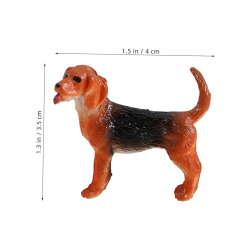 Kisangel 12 Stück Teiliges Miniatur Hundefiguren Realistische Welpen Modelle aus Kunststoff Detailreiche Tischdekoration und Lernspielzeug für Kompakt und Vielseitig Einsetzbar von Kisangel