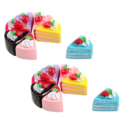 Kisangel 12 Stück Teiliges Miniatur Puppenhaus Kuchen Modellset Farblich Gemischte Mini Dessert Nachbildung aus Resin Langlebig Realistisch für Puppenhaus Dekoration und Pretend Play Kisangel 12 Stück Teiliges Miniatur Puppenhaus Kuchen Modellset Farblich Gemischte Mini Dessert Nachbildung aus Resin Langlebig Realistisch für Puppenhaus Dekoration und Pretend Play von Kisangel