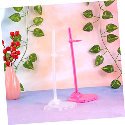 Kisangel 12 Stück Teiliges Puppenständer aus Stabilem Kunststoff Transparente und Pinke Halter Sicherer Halt für Mädchen Puppen Vielseitig Einsetzbar für Figuren und Modelle zur Kisangel 12 Stück Teiliges Puppenständer aus Stabilem Kunststoff Transparente und Pinke Halter Sicherer Halt für Mädchen Puppen Vielseitig Einsetzbar für Figuren und Modelle zur von Kisangel