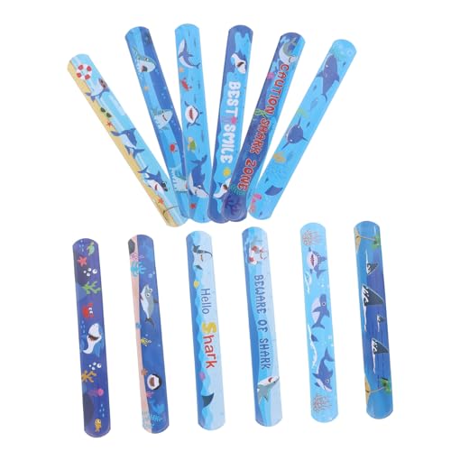 Kisangel 12Stücke Thema Slap Armbänder Cartoon Snap Armbänder für Langlebige Wristbands Mitgebsel für Jungen und Partys und Feste Kisangel 12Stücke Thema Slap Armbänder Cartoon Snap Armbänder für Langlebige Wristbands Mitgebsel für Jungen und Partys und Feste von Kisangel