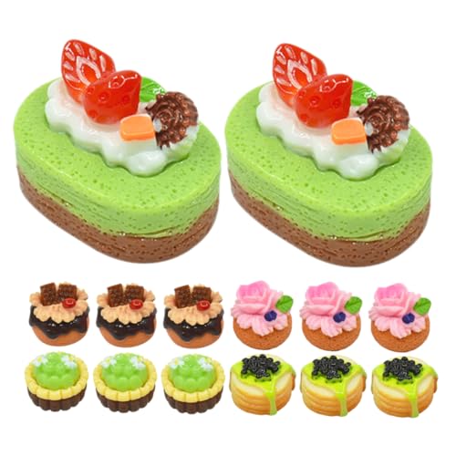 Kisangel 15 Stück Simulierter Obstkuchen Puppe Dekoration Filigrane Tortenmodelle Kunstkuchenmodell Shop-zubehör Kuchen-Modell Dekoratives Kuchenmodell Kuchendekor Harz Kisangel 15 Stück Simulierter Obstkuchen Puppe Dekoration Filigrane Tortenmodelle Kunstkuchenmodell Shop-zubehör Kuchen-Modell Dekoratives Kuchenmodell Kuchendekor Harz von Kisangel