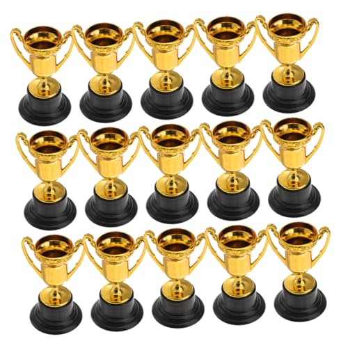 Kisangel 15 Stück Teiliges Kleine Trophäen Goldfarben Kompakte Sportpokale für Wettbewerbe Kinderpreis für und Auszeichnung Robuste Party Dekoration für Siegerehrungen Kisangel 15 Stück Teiliges Kleine Trophäen Goldfarben Kompakte Sportpokale für Wettbewerbe Kinderpreis für und Auszeichnung Robuste Party Dekoration für Siegerehrungen von Kisangel