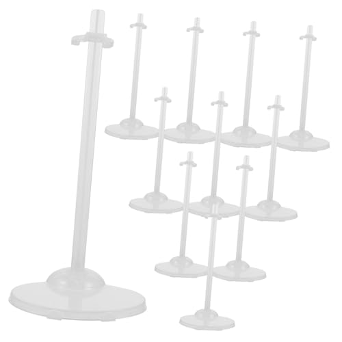 Kisangel 15 Stück Teiliges Transparentes Puppenständer Stabile Doll Brackets mit Taillenstütze für Puppen Figuren und Sammlungen Platzsparend für Regal Tisch und Vitrine Kindersicheres Kisangel 15 Stück Teiliges Transparentes Puppenständer Stabile Doll Brackets mit Taillenstütze für Puppen Figuren und Sammlungen Platzsparend für Regal Tisch und Vitrine Kindersicheres von Kisangel