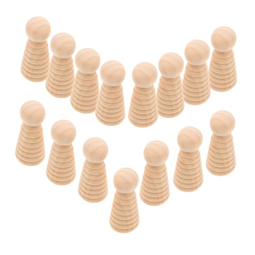 Kisangel 15 Stück Teiliges Unfertige Holz Puppen Natürliche Holzfiguren für Diy Bastelprojekte Robuste Kleine Holzpuppen Blanko Miniatur Figuren für Malerei und Heimdekoration Kisangel 15 Stück Teiliges Unfertige Holz Puppen Natürliche Holzfiguren für Diy Bastelprojekte Robuste Kleine Holzpuppen Blanko Miniatur Figuren für Malerei und Heimdekoration von Kisangel