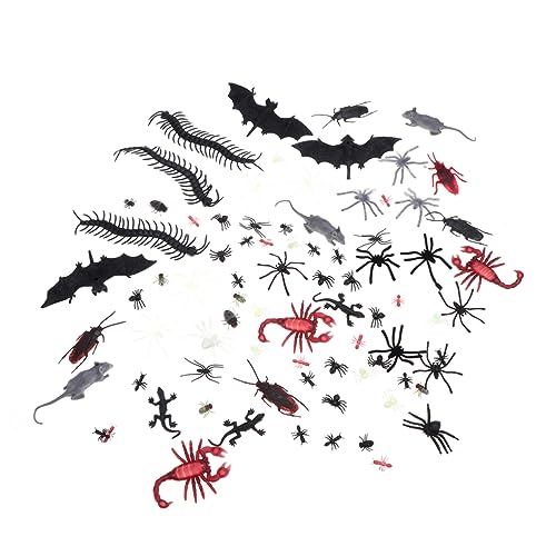Kisangel 150Stücke Teiliges Simulation Insekten Lustige Streiche und Halloween Deko für Erwachsene Realistische Spinnen Skorpione für Partys und Scherze Kisangel 150Stücke Teiliges Simulation Insekten Lustige Streiche und Halloween Deko für Erwachsene Realistische Spinnen Skorpione für Partys und Scherze von Kisangel