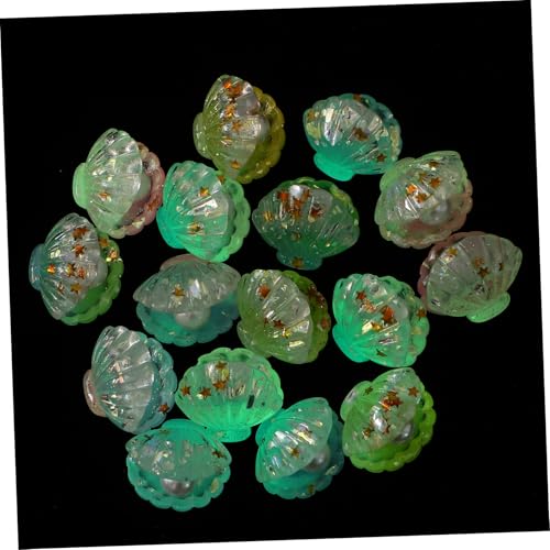 Kisangel 16 Stück Teiliges Leuchtendes Mini Muschelset mit Perle Resin Kunsthandwerk Farbverlaufene Nachtperlen Dekoration für DIY Smartphonehüllen Aquarium Garten Micro Landschaften Kisangel 16 Stück Teiliges Leuchtendes Mini Muschelset mit Perle Resin Kunsthandwerk Farbverlaufene Nachtperlen Dekoration für DIY Smartphonehüllen Aquarium Garten Micro Landschaften von Kisangel