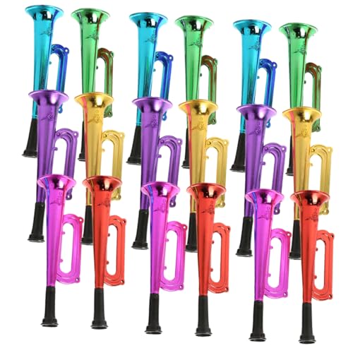 Kisangel 18stücke Teiliges Bunter Trumpet-Horn Noisemaker Für Partys Sportveranstaltungen Und Konzerte Für Junge Mädchen Und Fans Um Zu Erzeugen Kisangel 18stücke Teiliges Bunter Trumpet-Horn Noisemaker Für Partys Sportveranstaltungen Und Konzerte Für Junge Mädchen Und Fans Um Zu Erzeugen von Kisangel
