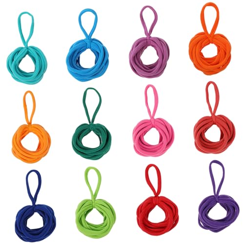 Kisangel 192 Stück Teiliges Nachfüllset für Webrahmen Elastische Potholder Bänder Farben DIY Bastelbedarf für Kreative Handarbeiten für Zuhause und von Kisangel
