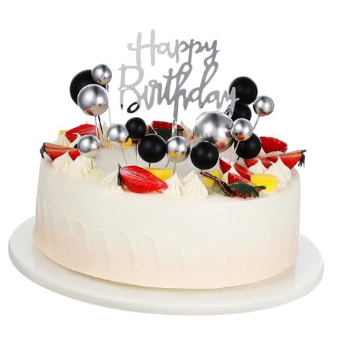 Kisangel 1Satz Kuchendekoration Aus Tortensteckern Elegante Kuchenkugel Topper Für Hochzeit Und Babyparty Und Einfach Zu Verwenden Aus Robustem Kisangel 1Satz Kuchendekoration Aus Tortensteckern Elegante Kuchenkugel Topper Für Hochzeit Und Babyparty Und Einfach Zu Verwenden Aus Robustem von Kisangel