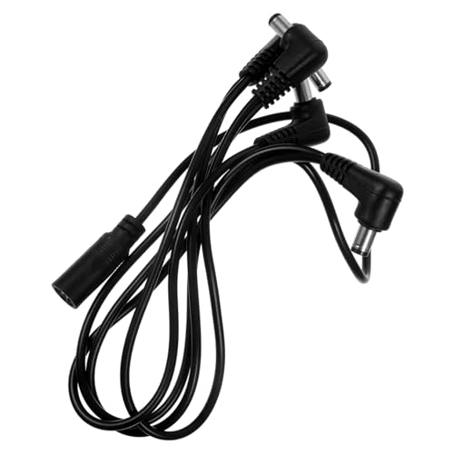Kisangel 1Stück Gitarren Pedal Netzkabel Verteilung Für Effektgeräte Sorgt Für Stabile Stromversorgung Und Lange von Kisangel