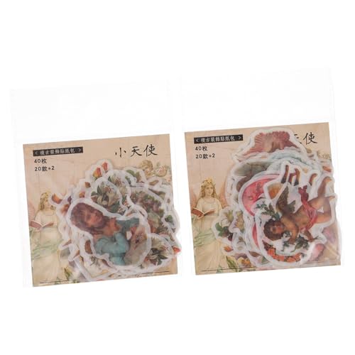 Kisangel 2 Boxen Vintage Scrapbooking Aufkleber Boxen mit Dekorativen Papier Stickern Romantische Muster Selbstklebend für DIY Scrapbook Album Dekoration Wiederverwendbar Vielseitig Kisangel 2 Boxen Vintage Scrapbooking Aufkleber Boxen mit Dekorativen Papier Stickern Romantische Muster Selbstklebend für DIY Scrapbook Album Dekoration Wiederverwendbar Vielseitig von Kisangel