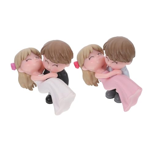 Kisangel 2 Paare Cake Decor Figuren Chic Paar Statuen für Geburtstagskuchen Deko Hochzeitsfeier Diy Geschenkideen Kisangel 2 Paare Cake Decor Figuren Chic Paar Statuen für Geburtstagskuchen Deko Hochzeitsfeier Diy Geschenkideen von Kisangel