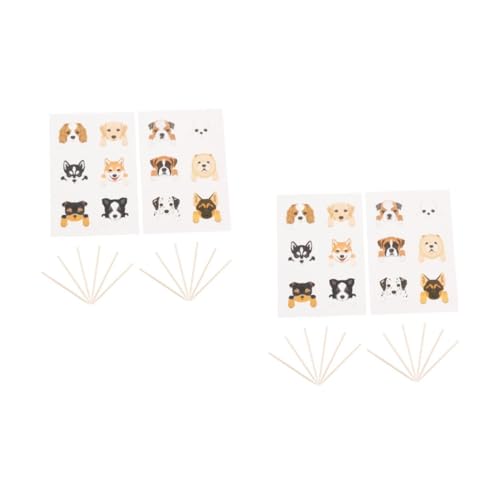 Kisangel 2 Sätze Teiliges Hundegesicht Cake Topper Für Hundegeburtstag Niedliche Cupcake Dekoration Mit Zahnstocher Und Kleber Tortendeko Für Haustierparty Und Welpen Motto 36 Stücke * 2 Kisangel 2 Sätze Teiliges Hundegesicht Cake Topper Für Hundegeburtstag Niedliche Cupcake Dekoration Mit Zahnstocher Und Kleber Tortendeko Für Haustierparty Und Welpen Motto 36 Stücke * 2 von Kisangel