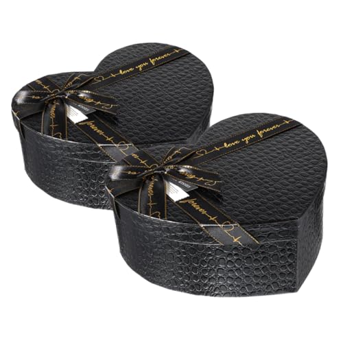 Kisangel 2 Stück Boxen Blumenboxen Herz Bastelboxen Herzboxen Brautjungfernboxen Für Heiratsanträge Geschenkboxen Mit Deckel Geschenkboxen Herzförmige Boxen Schwarzes Papier Kisangel 2 Stück Boxen Blumenboxen Herz Bastelboxen Herzboxen Brautjungfernboxen Für Heiratsanträge Geschenkboxen Mit Deckel Geschenkboxen Herzförmige Boxen Schwarzes Papier von Kisangel