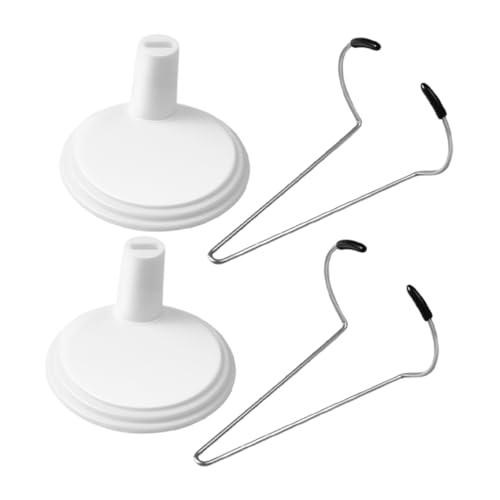 Kisangel 2 Stück Doll Display Holder Weiß Höhenverstellbar Puppenständer für Actionfiguren und Plüschtiere Stabiler Spielzeughalter für Sammelfiguren und Dekoration von Kisangel