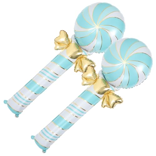 Kisangel 2 Stück Große Candy Stick Folienballons Weihnachtsdeko Partyballons Hellblau Festliche Foto Requisiten für Weihnachtsfeiern und Geburtstagsfeiern Kisangel 2 Stück Große Candy Stick Folienballons Weihnachtsdeko Partyballons Hellblau Festliche Foto Requisiten für Weihnachtsfeiern und Geburtstagsfeiern von Kisangel