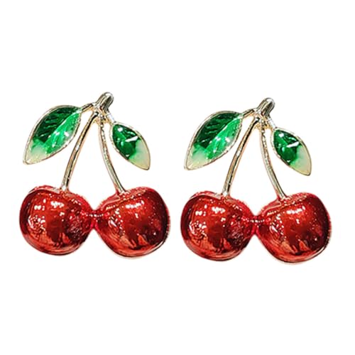 Kisangel 2 Stück Kirsch Brosche Kragenbroschen Für Damen Broschennadeln Für Damen Brosche Dame Stift Brosche Reversnadel Anstecknadeln Für Hüte Mode-früchte-brosche Rot Legierung Kisangel 2 Stück Kirsch Brosche Kragenbroschen Für Damen Broschennadeln Für Damen Brosche Dame Stift Brosche Reversnadel Anstecknadeln Für Hüte Mode-früchte-brosche Rot Legierung von Kisangel