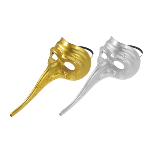 Kisangel 2 Stück Lange Nasenmaske Mysteriös Gruselig Träger Junge Männlich Vintage Dekorative Maskerade Schwarz Party Realistische Steampunk Arzt Maske Erwachsene Schnabelmaske Halloween Kisangel 2 Stück Lange Nasenmaske Mysteriös Gruselig Träger Junge Männlich Vintage Dekorative Maskerade Schwarz Party Realistische Steampunk Arzt Maske Erwachsene Schnabelmaske Halloween von Kisangel