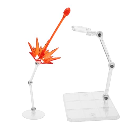 Kisangel 2 Stück Laserenergie-Ornamente Bjd-Ständer Figur Zubehör Transparenter Puppenständer Actionfiguren-Effekte Figurenständer Figur Steht Effektteile für Actionfiguren Plastik rot Kisangel 2 Stück Laserenergie-Ornamente Bjd-Ständer Figur Zubehör Transparenter Puppenständer Actionfiguren-Effekte Figurenständer Figur Steht Effektteile für Actionfiguren Plastik rot von Kisangel