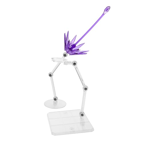 Kisangel 2 Stück Laserenergie-Ornamente Transparenter Puppenständer Effekte für Actionfiguren Figur Steht Modell-Aktionsbasis Displayhalter für Actionfiguren Figurenhalter Plastik Violett Kisangel 2 Stück Laserenergie-Ornamente Transparenter Puppenständer Effekte für Actionfiguren Figur Steht Modell-Aktionsbasis Displayhalter für Actionfiguren Figurenhalter Plastik Violett von Kisangel
