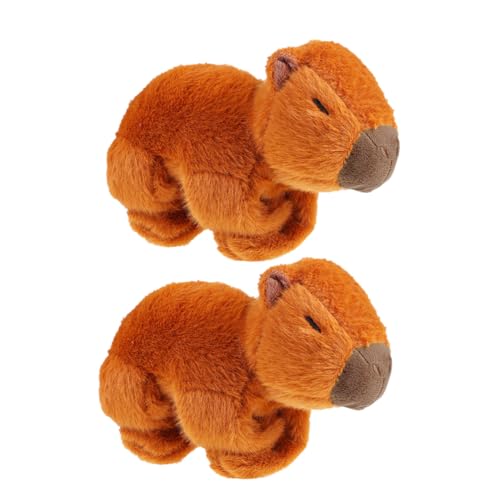 Kisangel 2 Stück Niedliche Capybara Plüsch Slap Armbänder und Bequem als Dekorative Kuscheltier Spielzeuge für Vielseitig als Kissen oder für Zuhause Büro Auto Geeignet Kisangel 2 Stück Niedliche Capybara Plüsch Slap Armbänder und Bequem als Dekorative Kuscheltier Spielzeuge für Vielseitig als Kissen oder für Zuhause Büro Auto Geeignet von Kisangel
