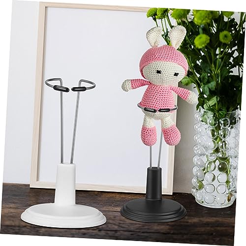 Kisangel 2 Stück Puppenständer Schwarz Verstellbare Doll Stands mit Stabiler Basis Praktischer Rack für Doll Display und Aufbewahrung Passend für Puppen Kreatives Design Einfach zu Kisangel 2 Stück Puppenständer Schwarz Verstellbare Doll Stands mit Stabiler Basis Praktischer Rack für Doll Display und Aufbewahrung Passend für Puppen Kreatives Design Einfach zu von Kisangel