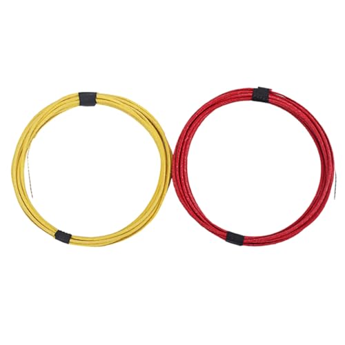 Kisangel 2 Stück Roter Draht Pickup-draht Gitarrendraht Gitarrenzubehör Kisangel 2 Stück Roter Draht Pickup-draht Gitarrendraht Gitarrenzubehör von Kisangel