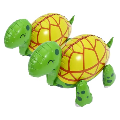 Kisangel 2 Stück Schildkrötenballon Schildkröten Partydekorationen Meeresschildkröte Geburtstagsdekorationen Aufblasbare Schildkröte Partyballon Geburtstagsparty Dekorierte Kisangel 2 Stück Schildkrötenballon Schildkröten Partydekorationen Meeresschildkröte Geburtstagsdekorationen Aufblasbare Schildkröte Partyballon Geburtstagsparty Dekorierte von Kisangel