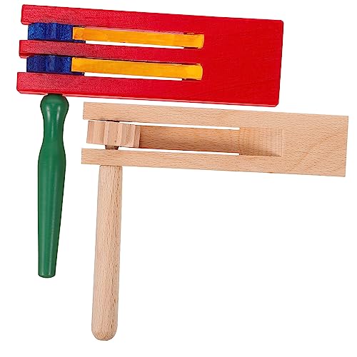 Kisangel 2 Stück Teiliges Holzratsche Rotierende Klangplatten Handliches Percussion Instrument Natürliche und Bunte Soundboards Geeignet für Familienmusik Frühpädagogisches Lernspielzeug Kisangel 2 Stück Teiliges Holzratsche Rotierende Klangplatten Handliches Percussion Instrument Natürliche und Bunte Soundboards Geeignet für Familienmusik Frühpädagogisches Lernspielzeug von Kisangel