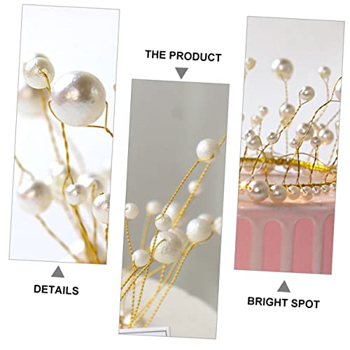 Kisangel 2 Stück Teiliges Perlen Kronen Cake Topper Elegante Weiße Tortendeko Wiederverwendbar Vielseitig für Geburtstag Hochzeit Babyparty und Fotoshooting Geeignet Kisangel 2 Stück Teiliges Perlen Kronen Cake Topper Elegante Weiße Tortendeko Wiederverwendbar Vielseitig für Geburtstag Hochzeit Babyparty und Fotoshooting Geeignet von Kisangel