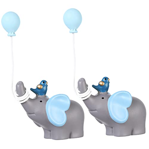 Kisangel 2 Stück Teiliges Resin Figuren Cupcake Toppers Blau Niedliche Tier Miniaturen für Tortendeko Babygeschenk und Stilvolle Home Decor für Geburtstags und Hochzeitsfeiern Kisangel 2 Stück Teiliges Resin Figuren Cupcake Toppers Blau Niedliche Tier Miniaturen für Tortendeko Babygeschenk und Stilvolle Home Decor für Geburtstags und Hochzeitsfeiern von Kisangel