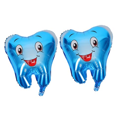 Kisangel 2 Stück Teiliges Zahn Partyballon aus Langlebiger Aluminiumfolie Einfach Aufzublasen für Zahnarztfeiern Babypartys Geburtstage und Festliche Dekorationen Kisangel 2 Stück Teiliges Zahn Partyballon aus Langlebiger Aluminiumfolie Einfach Aufzublasen für Zahnarztfeiern Babypartys Geburtstage und Festliche Dekorationen von Kisangel