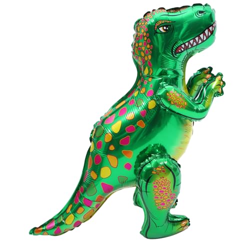 Kisangel 2 Stück Tyrannosaurus Rex-ballon Geburtstagsdekorationen Dinosaurier-party Luftballons Für Geburtstagsfeiern Dinosaurier-folienballons Green Aluminiumfolie Kisangel 2 Stück Tyrannosaurus Rex-ballon Geburtstagsdekorationen Dinosaurier-party Luftballons Für Geburtstagsfeiern Dinosaurier-folienballons Green Aluminiumfolie von Kisangel