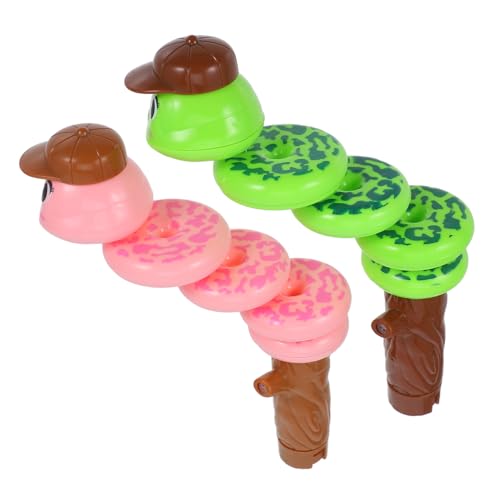 Kisangel 2 Stück Whistle Spinning Worm Toy Babyspielzeug Schlangen-Dekompressionsspielzeug Schlangenpfeifen mit lauter Pfeife lautes Pfeifen Plastik Kisangel 2 Stück Whistle Spinning Worm Toy Babyspielzeug Schlangen-Dekompressionsspielzeug Schlangenpfeifen mit lauter Pfeife lautes Pfeifen Plastik von Kisangel