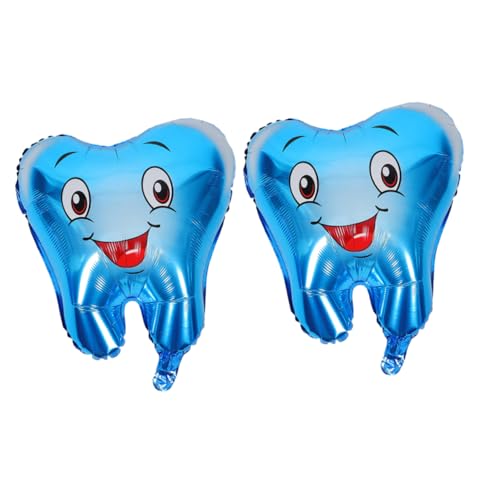 Kisangel 2 Stück Zwei Zahnballons Lustige Luftballons für Babyparty Zahnarzt Abschlussfeier und Feierlichkeiten Hochwertige Aluminiumfolie Langlebig und Farbenfroh für Unvergessliche Kisangel 2 Stück Zwei Zahnballons Lustige Luftballons für Babyparty Zahnarzt Abschlussfeier und Feierlichkeiten Hochwertige Aluminiumfolie Langlebig und Farbenfroh für Unvergessliche von Kisangel