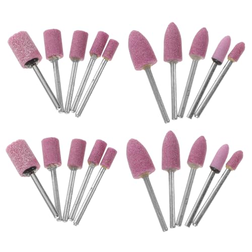 Kisangel 20 Stück 20 teiliges Schleifaufsatz Set Schleifköpfe für Bohrmaschine Polieren Gravieren Schleifscheiben Kompatibel mit Rotationswerkzeugen Langlebig Präzise Kisangel 20 Stück 20 teiliges Schleifaufsatz Set Schleifköpfe für Bohrmaschine Polieren Gravieren Schleifscheiben Kompatibel mit Rotationswerkzeugen Langlebig Präzise von Kisangel