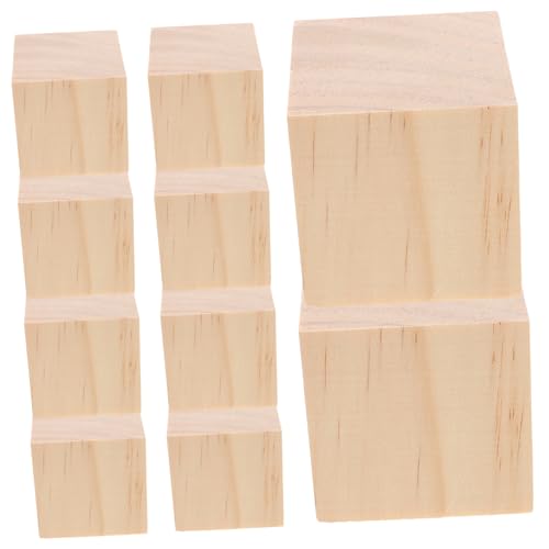 Kisangel 20 Stück Holzwürfel Zum Basteln: 5 Cm Große, Unbehandelte Holzwürfel Zum Selbermalen Und Für Indoor-outdoor-aktivitäten – Leere Holzblöcke Zum Basteln Mit Kindern Kisangel 20 Stück Holzwürfel Zum Basteln: 5 Cm Große, Unbehandelte Holzwürfel Zum Selbermalen Und Für Indoor-outdoor-aktivitäten – Leere Holzblöcke Zum Basteln Mit Kindern von Kisangel