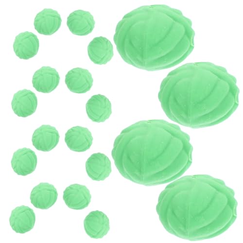 Kisangel 20 Stück Mini Radierer Cartoon Gemüse Radierer Multifunktionale Schreibwaren für Schule und Büro Geschenkidee für Bastelfreunde von Kisangel