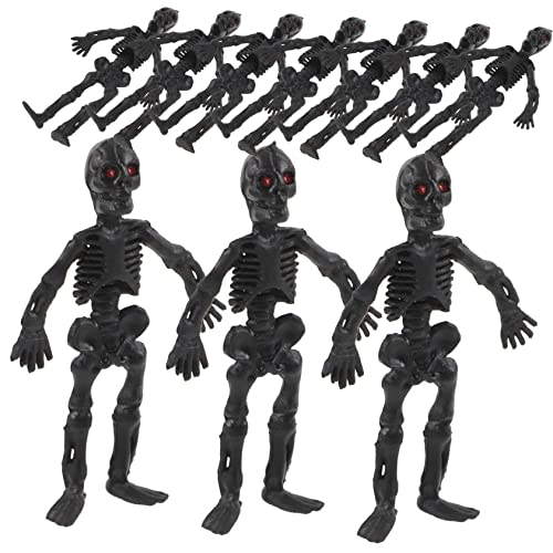 Kisangel 20 Stück Mini Skelett Stretch Spielzeuge Lustige Fidget Spielzeuge für Stressabbau und Party Dekoration Halloween für Kindergeburtstage Kisangel 20 Stück Mini Skelett Stretch Spielzeuge Lustige Fidget Spielzeuge für Stressabbau und Party Dekoration Halloween für Kindergeburtstage von Kisangel