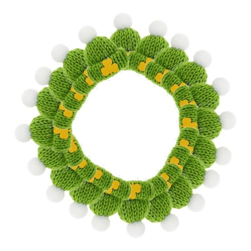 Kisangel 20 Stück Mini Wollhutschmuck Patricks Day Dekorationen kleine Strickmützen Saint Patrick DIY-Bastelornamente Mini-Hutverzierungen Puppenbastelhüte Puppenhut Garn von Kisangel