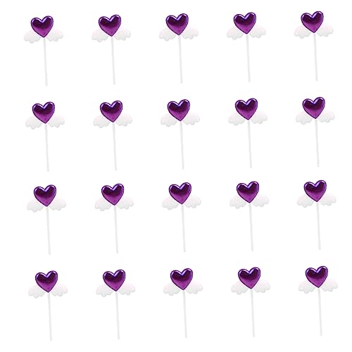 Kisangel 20 Stück Teiliges Cake Topper aus PU Kreative Tortendeko für Geburtstag Taufe Hochzeit Langlebige Cupcake Picks in Zufälligen Farben Vielseitig für Desserts und Kisangel 20 Stück Teiliges Cake Topper aus PU Kreative Tortendeko für Geburtstag Taufe Hochzeit Langlebige Cupcake Picks in Zufälligen Farben Vielseitig für Desserts und von Kisangel
