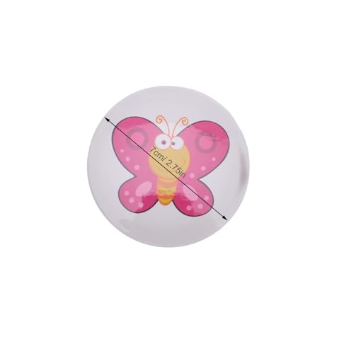 Kisangel 20 Stück Teiliges Thermosensible Potty Training Sticker mit Farbwechsel Wiederverwendbare Toiletten-zielaufkleber für Jungen und Mädchen Fördert Spielerisch Positive Gewohnheiten von Kisangel