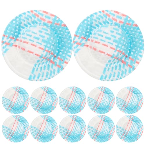 Kisangel 20Stücke Hüte Imitationsstroh Gewebte Puppenhüte DIY Handwerksdekorationen für Puppen und Mini Hüte für Kreative Bastelprojekte von Kisangel