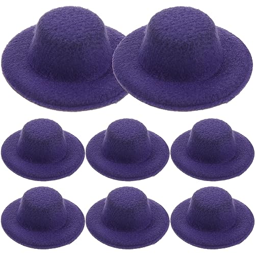 Kisangel 20Stücke Mini Cowboy Hüte Dekorative Puppenhüte aus Kunststoff für Geburtstagsgeschenke und Feiertagsdekoration Langlebige Mini Hüte Klassischem Design für Puppen von Kisangel